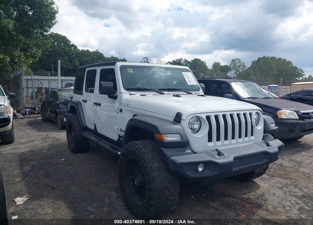 2020 JEEP WRANGLER UNLIMITED SPORT S 4X4 VIN: 1C4HJXDG8LW240964
