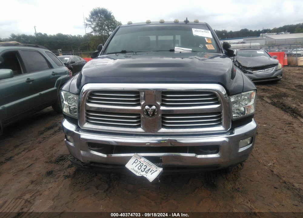 2013 RAM 3500 BIG HORN VIN: 3C63RRHL8DG567653