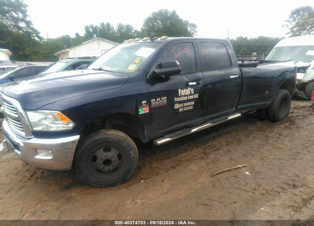 2013 RAM 3500 BIG HORN VIN: 3C63RRHL8DG567653