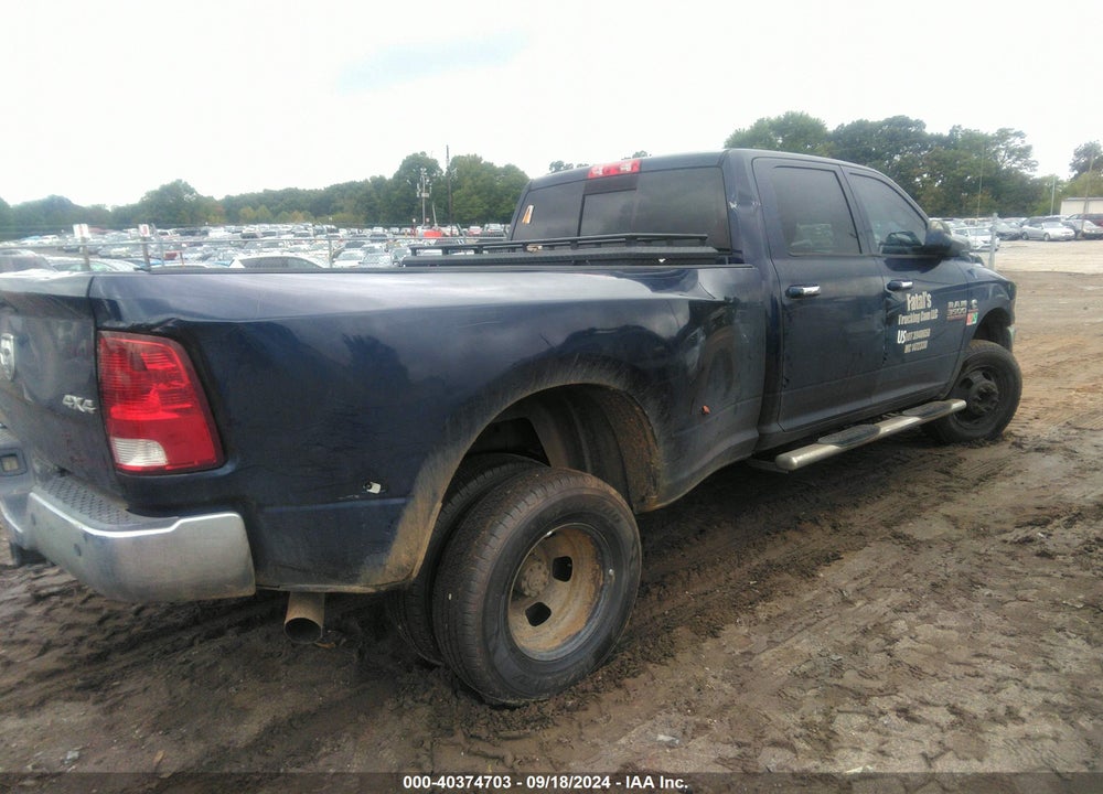 2013 RAM 3500 BIG HORN VIN: 3C63RRHL8DG567653