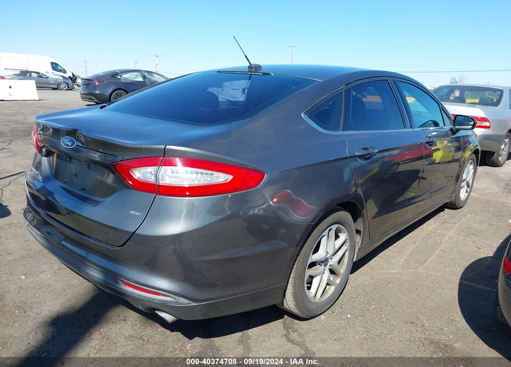 2016 FORD FUSION SE VIN: 3FA6P0H73GR259041