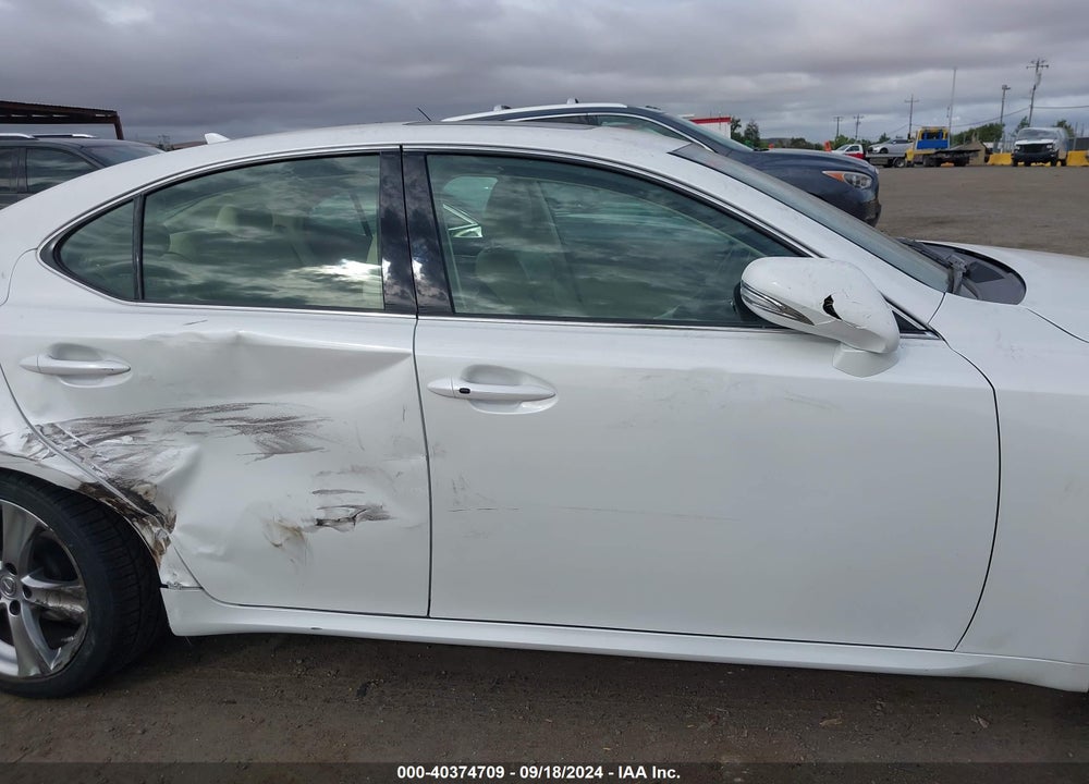 2012 LEXUS IS 250 VIN: JTHBF5C22C5175910