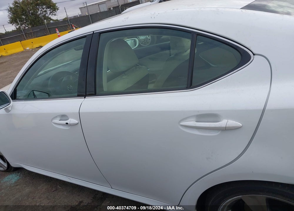 2012 LEXUS IS 250 VIN: JTHBF5C22C5175910