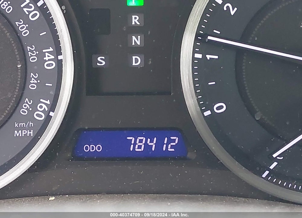 2012 LEXUS IS 250 VIN: JTHBF5C22C5175910