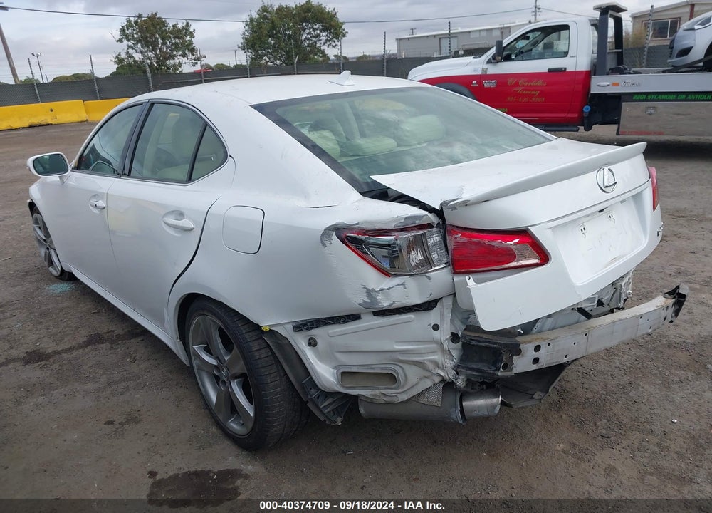 2012 LEXUS IS 250 VIN: JTHBF5C22C5175910