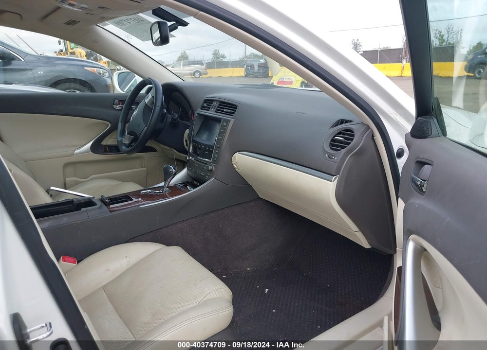 2012 LEXUS IS 250 VIN: JTHBF5C22C5175910