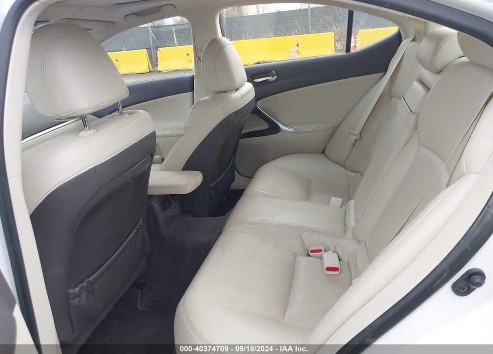 2012 LEXUS IS 250 VIN: JTHBF5C22C5175910