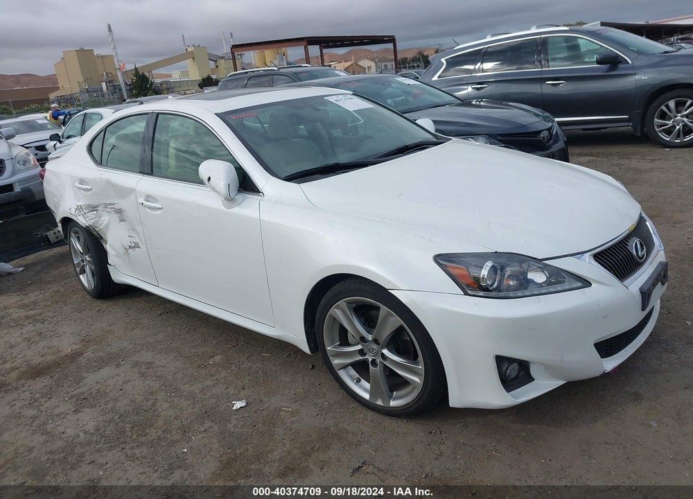 2012 LEXUS IS 250 VIN: JTHBF5C22C5175910