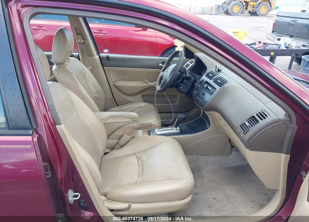 2003 HONDA CIVIC EX VIN: 1HGES26743L002144