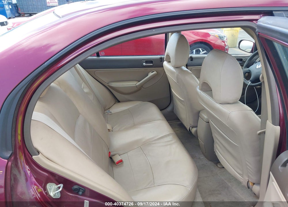 2003 HONDA CIVIC EX VIN: 1HGES26743L002144