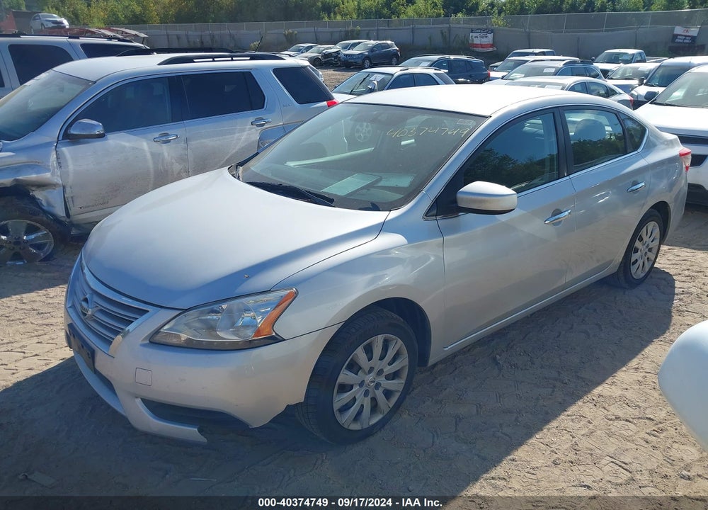 2014 NISSAN SENTRA SV VIN: 3N1AB7AP0EY208074