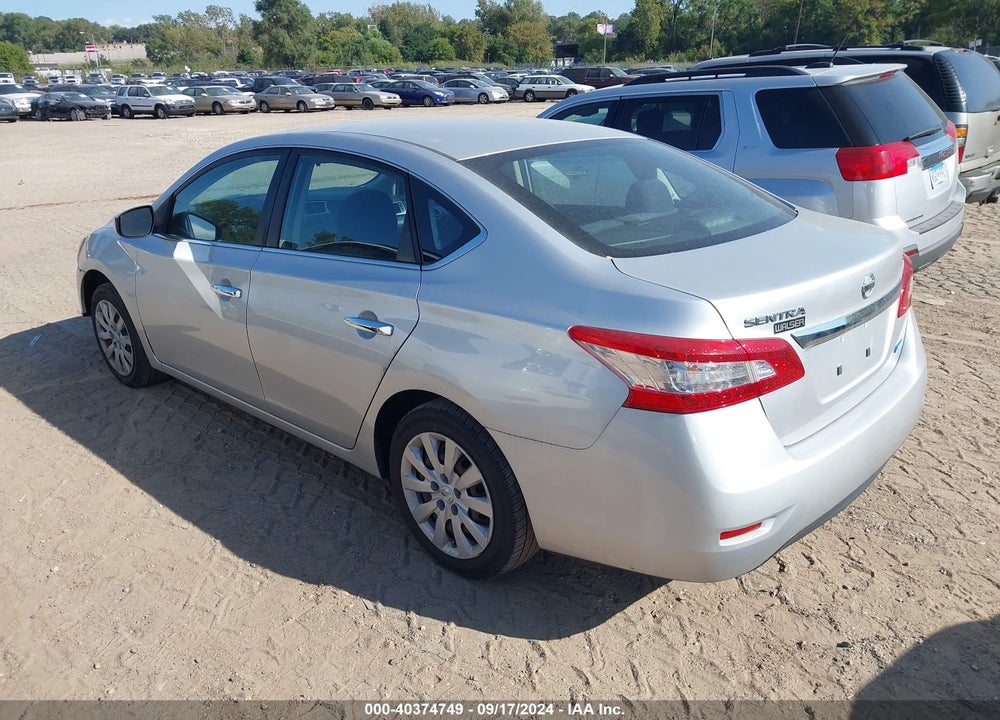 2014 NISSAN SENTRA SV VIN: 3N1AB7AP0EY208074