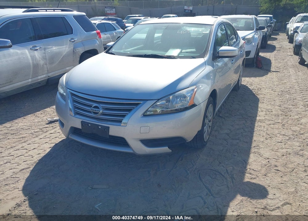 2014 NISSAN SENTRA SV VIN: 3N1AB7AP0EY208074