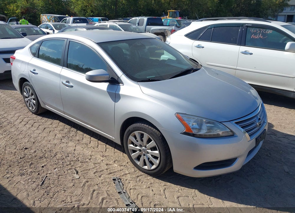 2014 NISSAN SENTRA SV VIN: 3N1AB7AP0EY208074