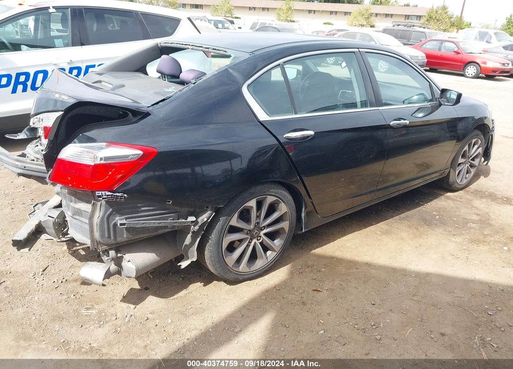 2015 HONDA ACCORD SPORT VIN: 1HGCR2F54FA110541
