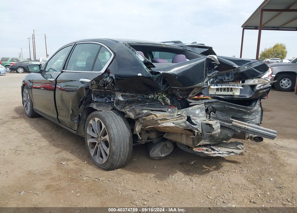 2015 HONDA ACCORD SPORT VIN: 1HGCR2F54FA110541