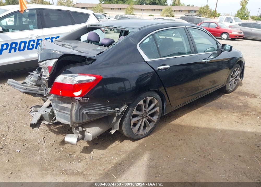 2015 HONDA ACCORD SPORT VIN: 1HGCR2F54FA110541