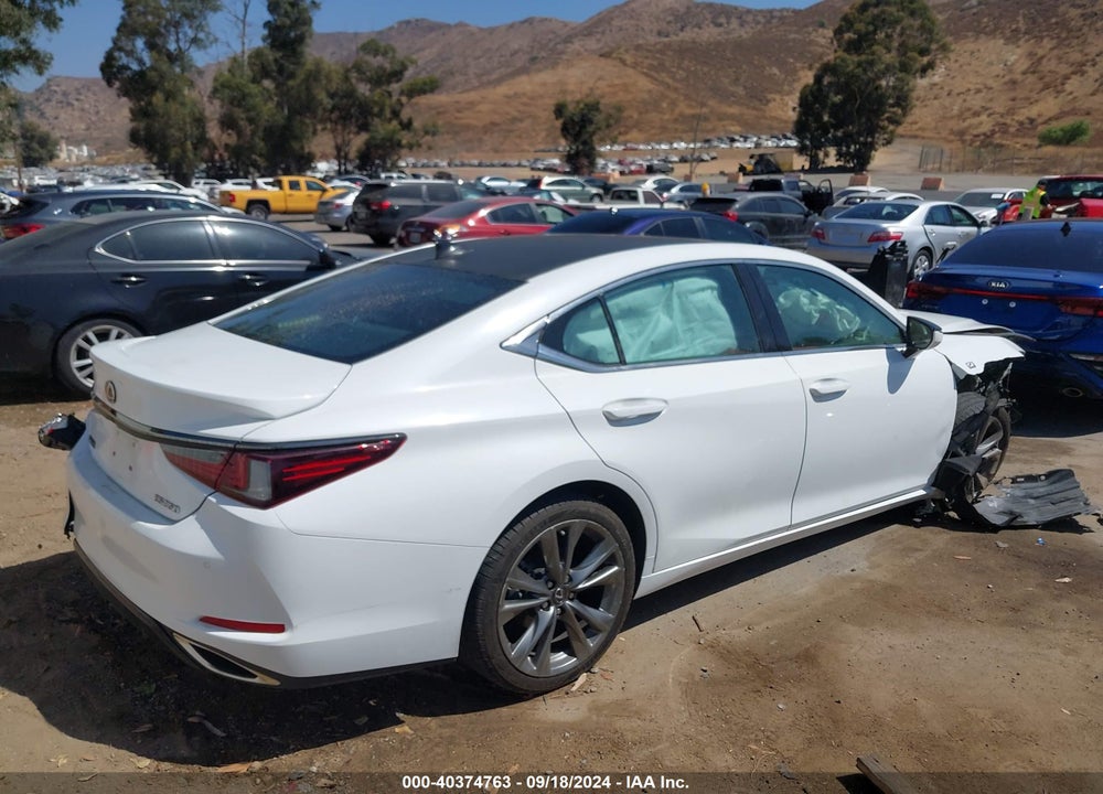 2019 LEXUS ES 350 F-SPORT VIN: 58ABZ1B15KU005821