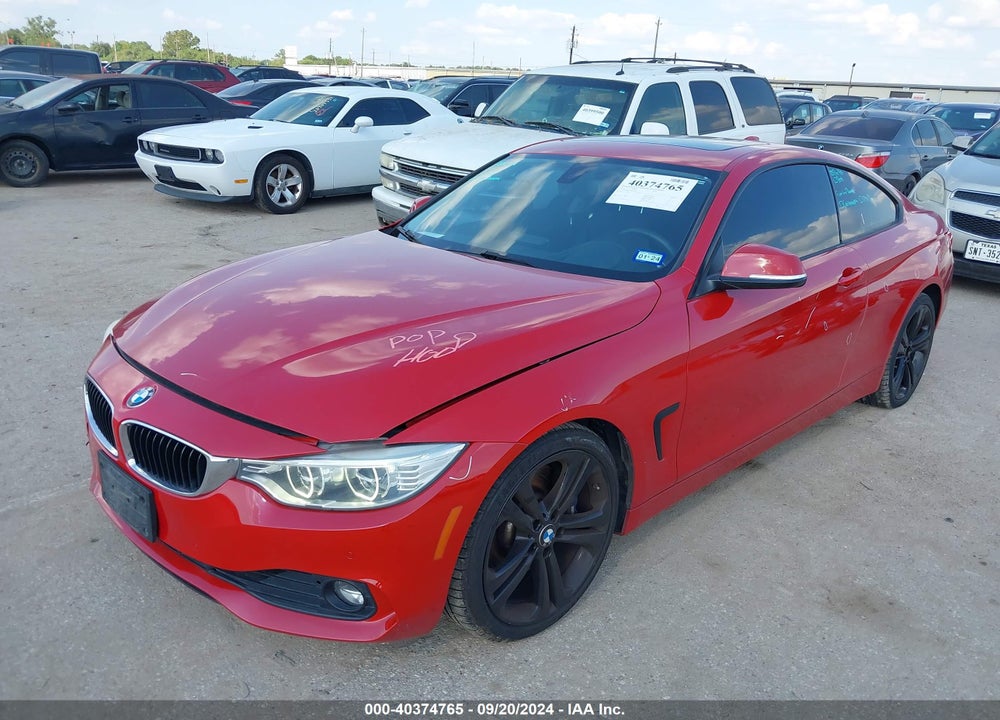 2014 BMW 435I VIN: WBA3R1C50EK191377