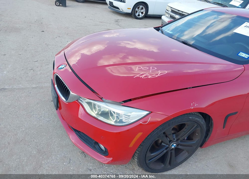 2014 BMW 435I VIN: WBA3R1C50EK191377