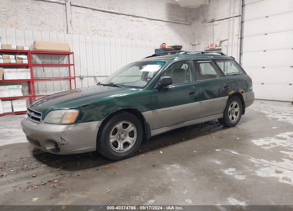 2001 SUBARU OUTBACK VIN: 4S3BH675017613461