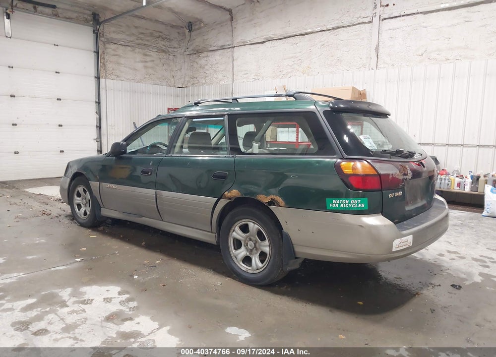 2001 SUBARU OUTBACK VIN: 4S3BH675017613461