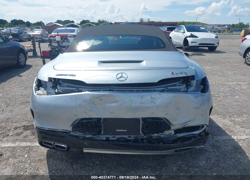 2022 MERCEDES-BENZ AMG SL 55 4MATIC VIN: W1KVK8AB7NF008198