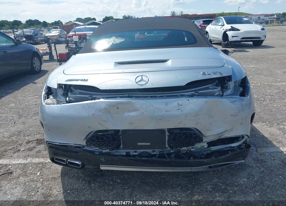 2022 MERCEDES-BENZ AMG SL 55 4MATIC VIN: W1KVK8AB7NF008198
