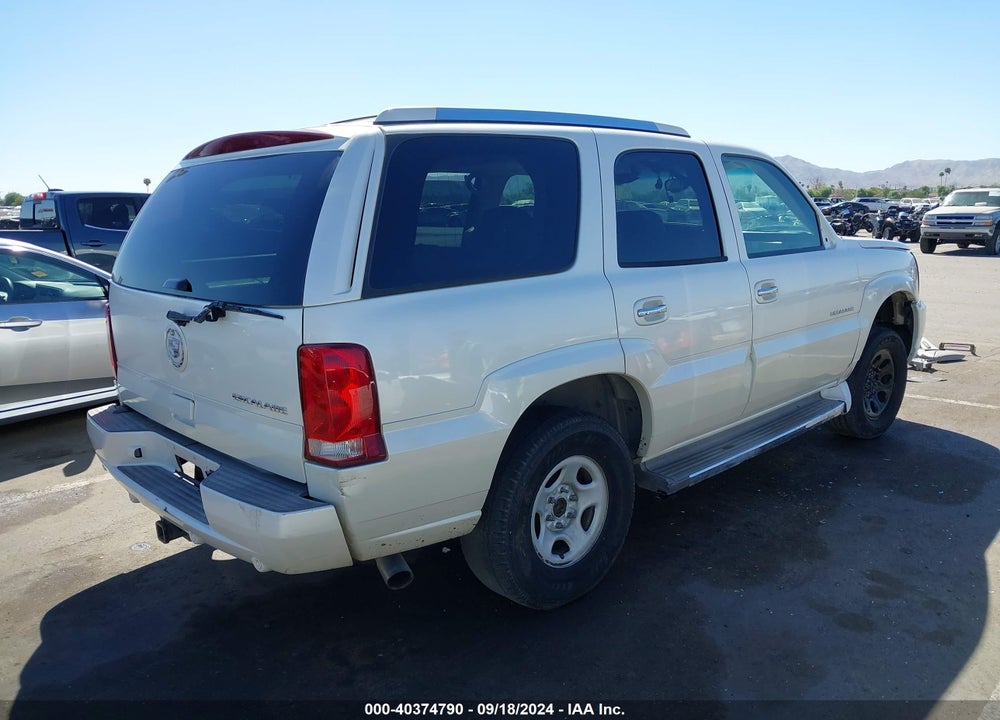 2005 CADILLAC ESCALADE STANDARD VIN: 1GYEK63N25R142745