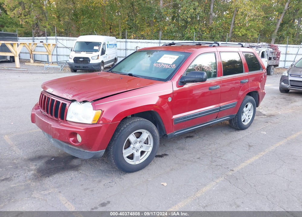 2006 JEEP GRAND CHEROKEE LAREDO VIN: 1J4HR48N46C146676