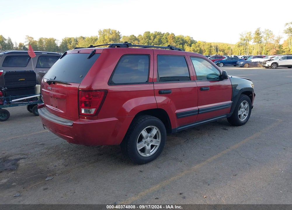 2006 JEEP GRAND CHEROKEE LAREDO VIN: 1J4HR48N46C146676