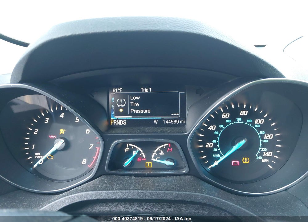 2014 FORD ESCAPE SE VIN: 1FMCU9GX9EUB33876