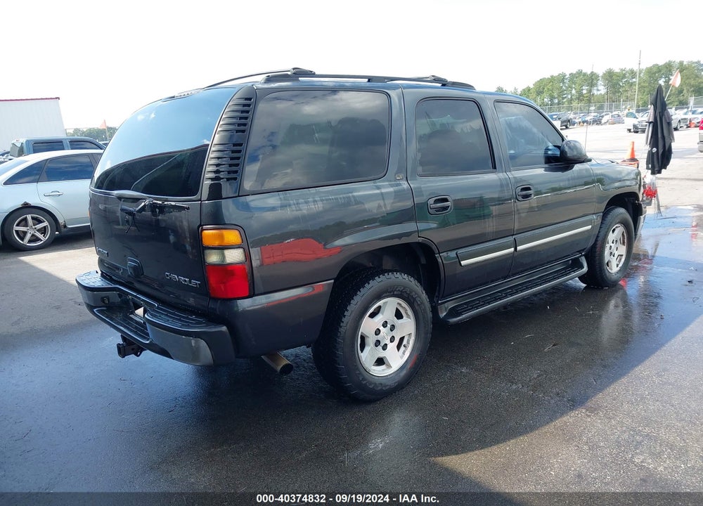 2004 CHEVROLET TAHOE LT VIN: 1GNEC13Z14J284985