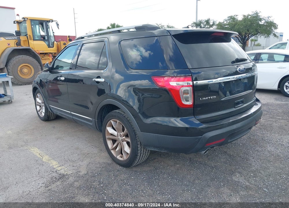 2013 FORD EXPLORER LIMITED VIN: 1FM5K7F86DGB24952