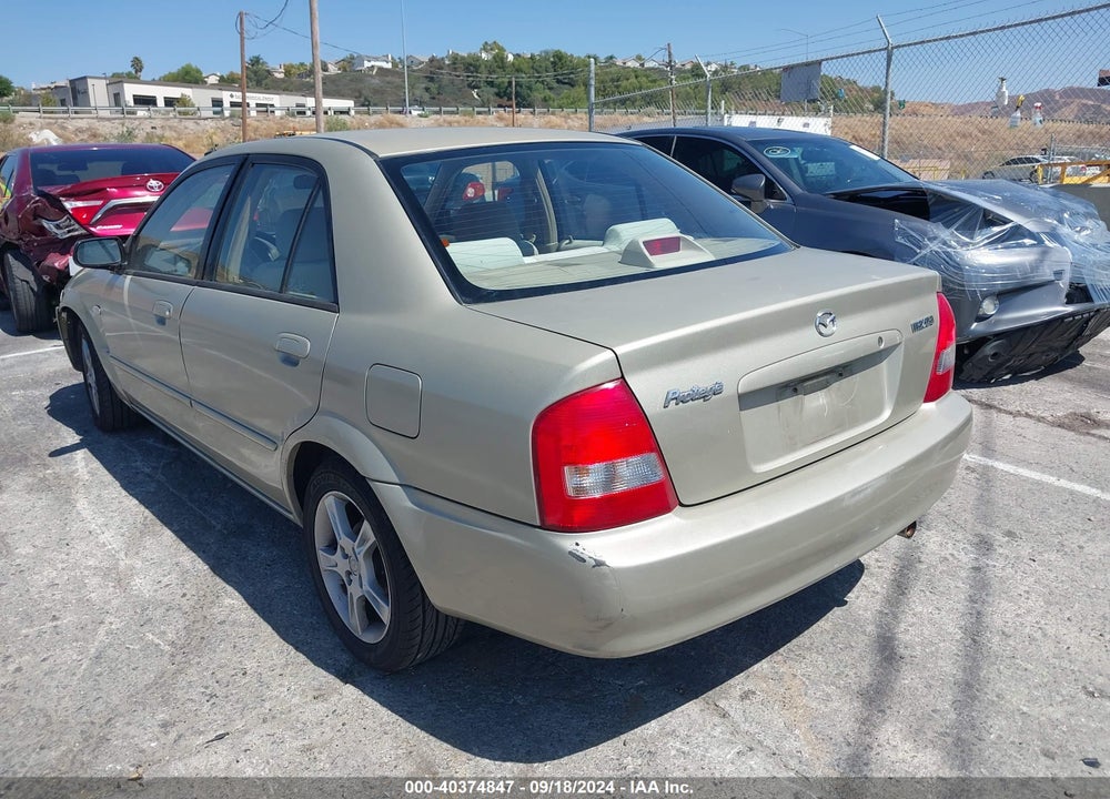 2003 MAZDA PROTEGE DX/ES/LX VIN: JM1BJ225930177645