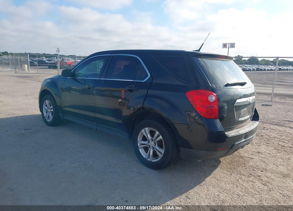 2011 CHEVROLET EQUINOX LS VIN: 2GNALBEC1B1327449