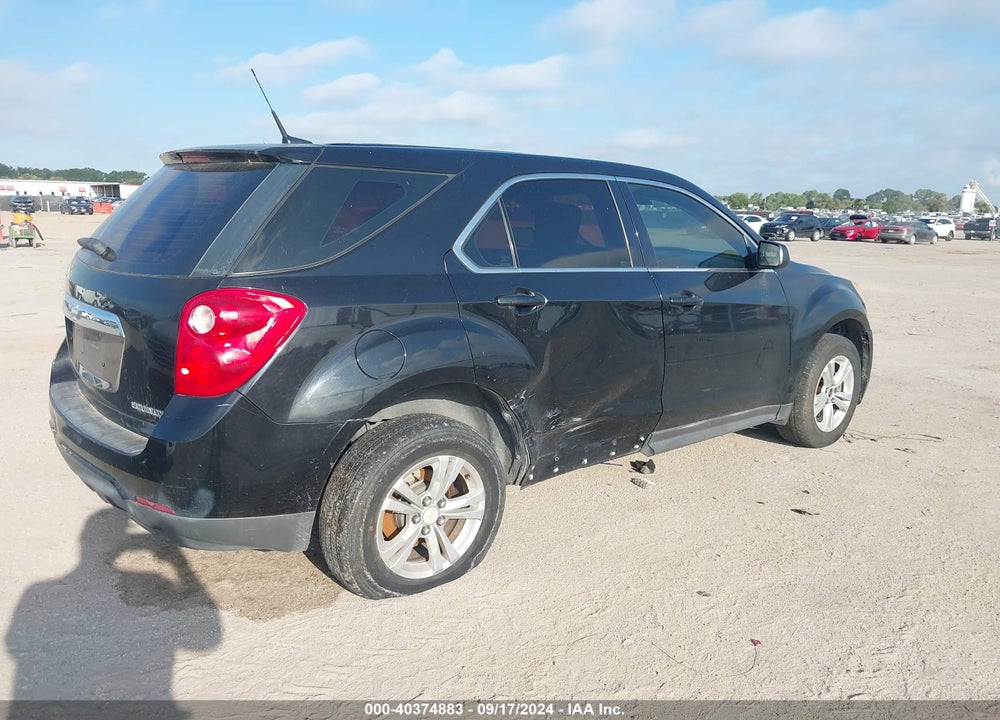 2011 CHEVROLET EQUINOX LS VIN: 2GNALBEC1B1327449