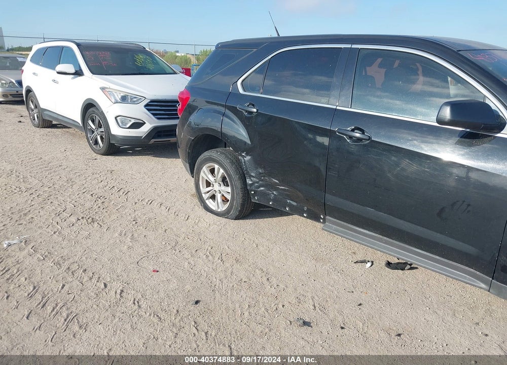 2011 CHEVROLET EQUINOX LS VIN: 2GNALBEC1B1327449