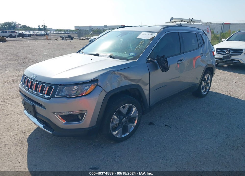 2021 JEEP COMPASS LIMITED FWD VIN: 3C4NJCCB1MT573340