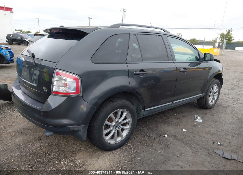 2007 FORD EDGE SEL VIN: 2FMDK48C27BA83839