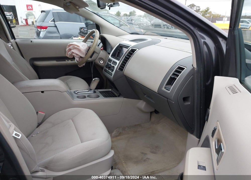 2007 FORD EDGE SEL VIN: 2FMDK48C27BA83839