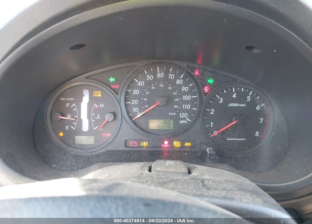 2006 SUBARU IMPREZA 2.5I VIN: JF1GD67646H521495