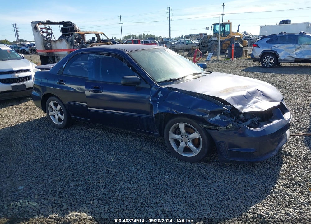 2006 SUBARU IMPREZA 2.5I VIN: JF1GD67646H521495
