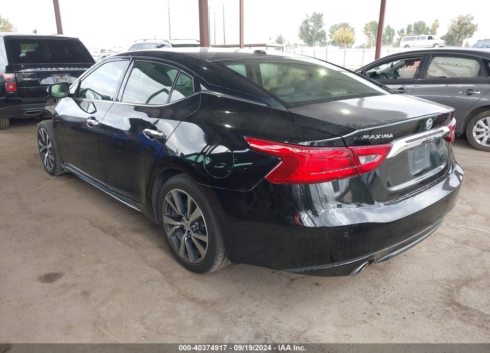 2017 NISSAN MAXIMA 3.5 SV VIN: 1N4AA6AP1HC369465
