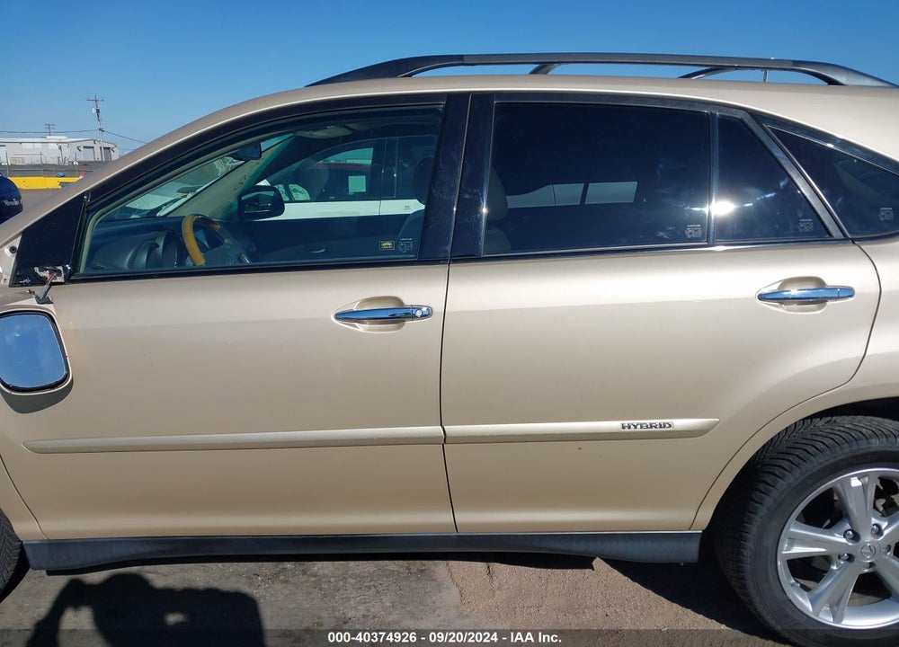 2008 LEXUS RX 400H VIN: JTJHW31U882045737
