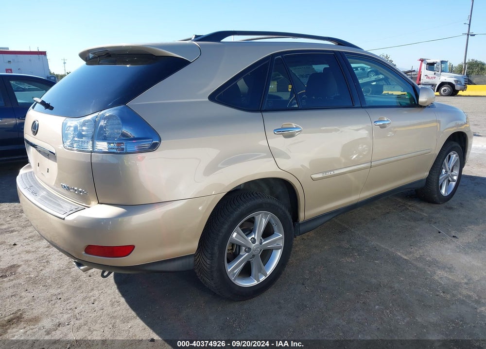 2008 LEXUS RX 400H VIN: JTJHW31U882045737