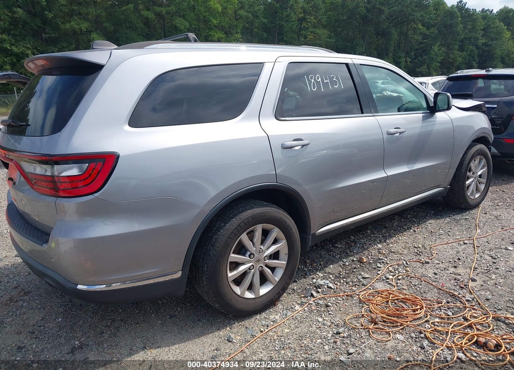 2021 DODGE DURANGO SXT PLUS RWD VIN: 1C4RDHAG6MC660330