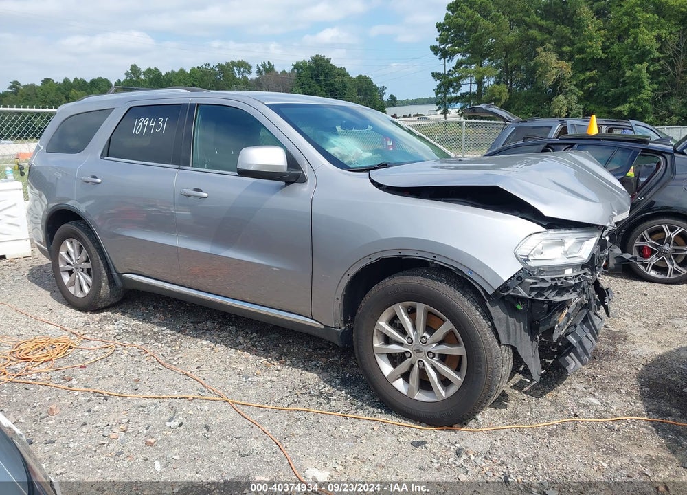 2021 DODGE DURANGO SXT PLUS RWD VIN: 1C4RDHAG6MC660330
