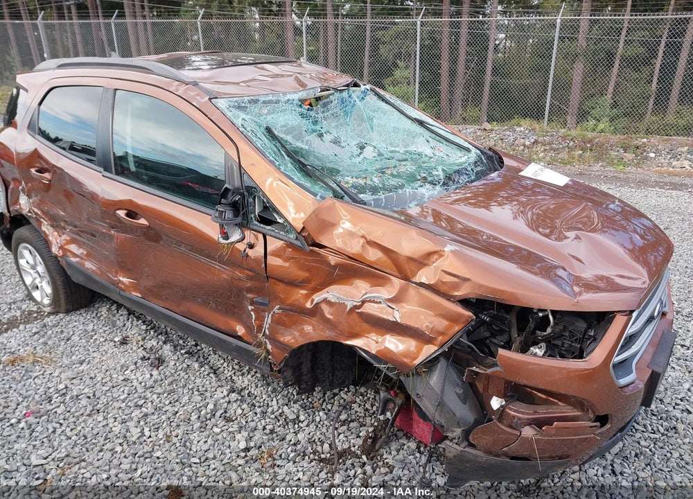 2019 FORD ECOSPORT SE VIN: MAJ6S3GL2KC289525