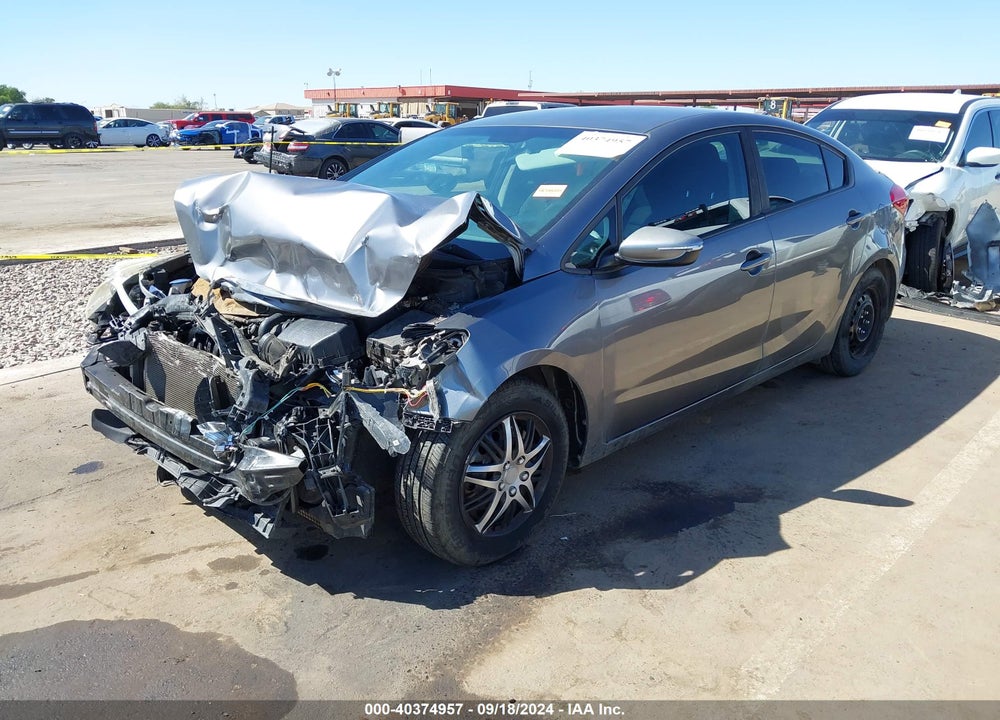 2016 KIA FORTE LX VIN: KNAFX4A61G5597654